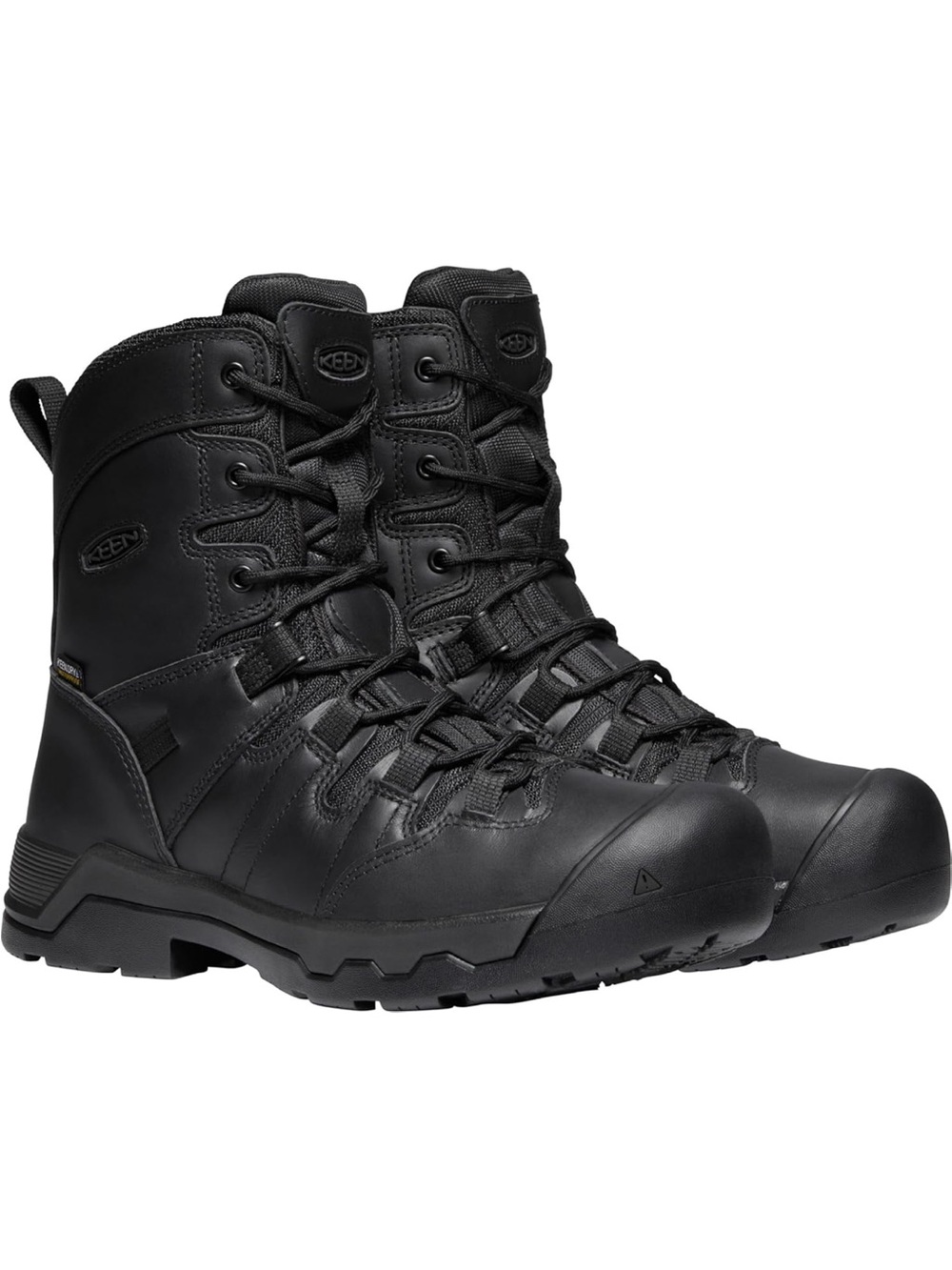 KEEN Utility DETROIT+ 8" ZIP Waterproof SOFT TOE Contruction Boot